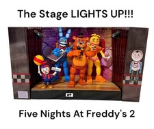 Five Nights At Freddy's Characters On Stage Popcorn Bucket LIGHTS UP