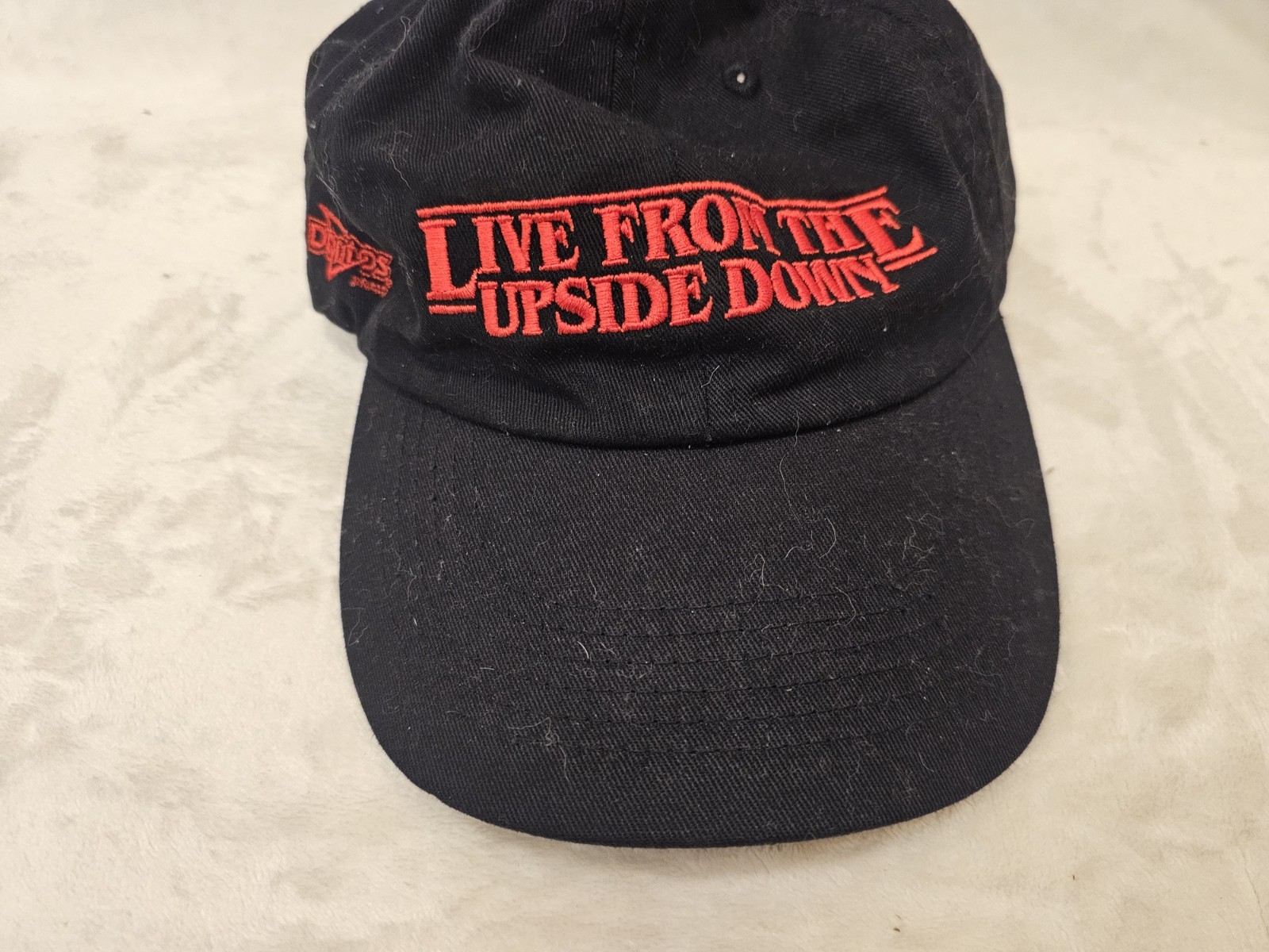 Stranger Things Black Red Adjustable Trucker Cap … - image 2