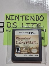 Nintendo DS Professor Layton and the Curious Village Puzzle Game Cartridge