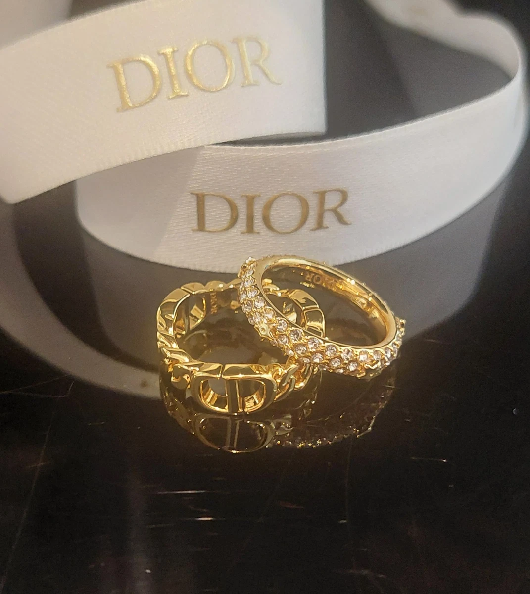 Christian Dior Ring In Fashion Rings for sale - eBay