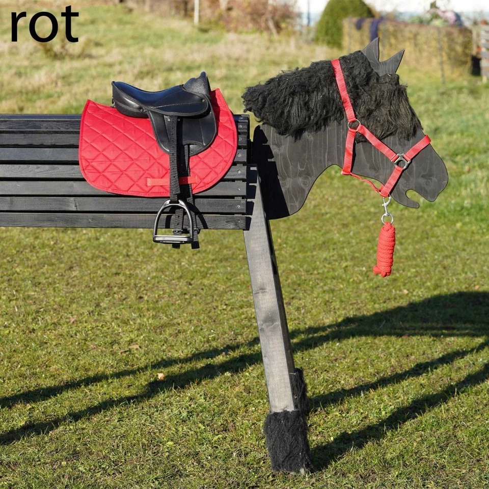 L-Sport Komplettset Sattel und Halfter Set für Holzpferd - Bild 4 von 4