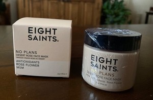 Eight Saints No Plans Clay Mask Antioxidant-Rich Clay Skincare Mask 2 Oz NIB