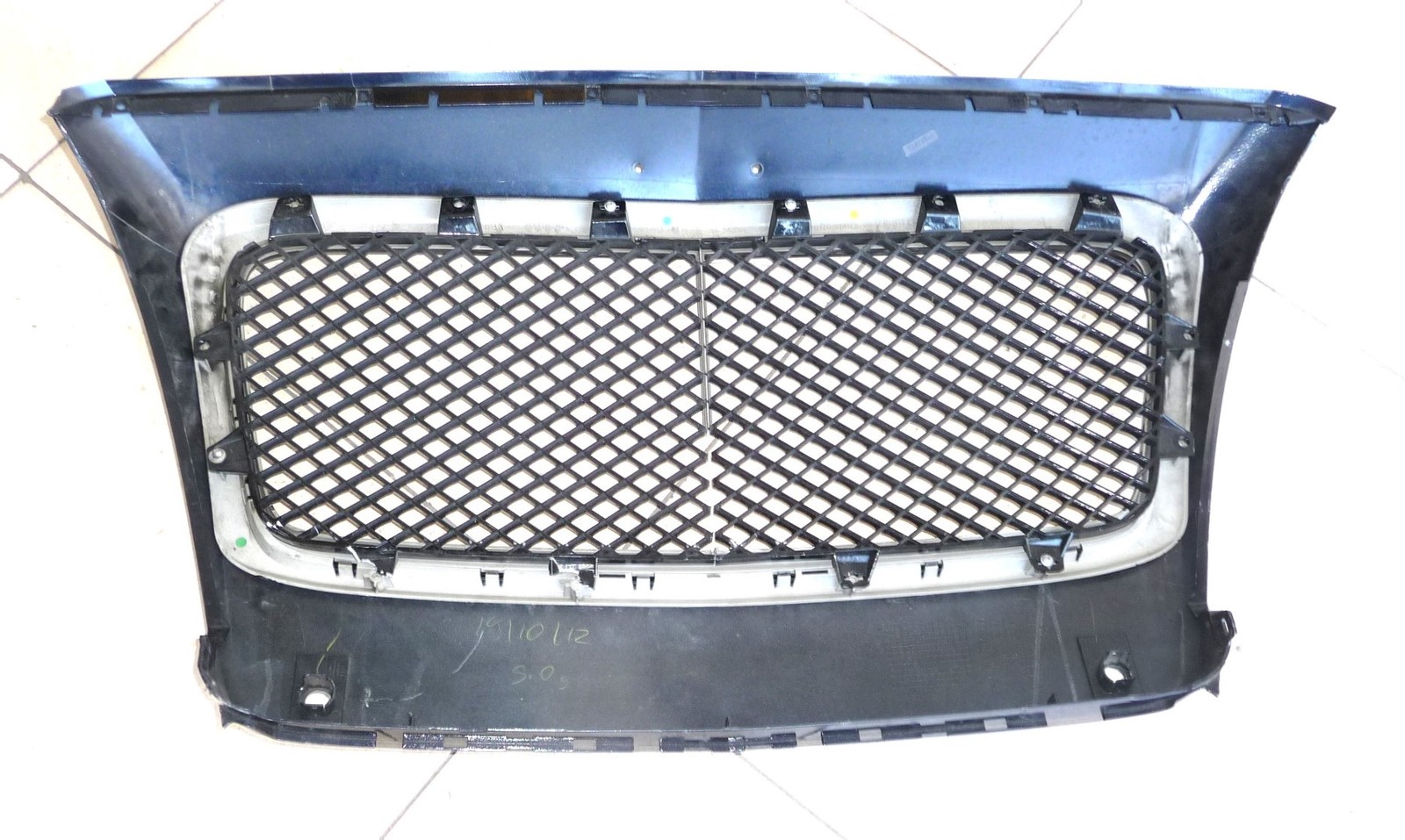 12-15 Bentley Continental GTC GT Front Grille Grill Cover Complete 3W3853653A OE