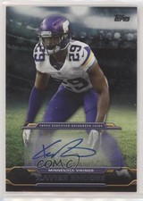 2014 Topps Auto Xavier Rhodes #TA-XR Auto ux1
