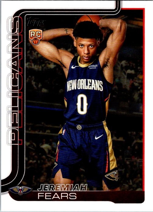 2025-26 Topps #207 Jeremiah Fears