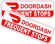 Delivery Driver Vehicle Magnet for Car, Truck  SUV - Reflecti Color: S2-white
