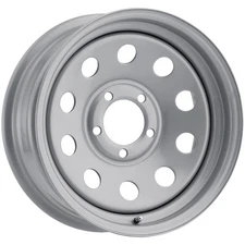 Vision 70 Trailer Mod 14x5.5 5x4.5" +0mm Silver Wheel Rim 14" Inch