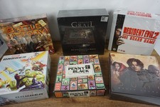 Board Game Bundle: Marvel Dagger Resident Evil Tainted Grail +More  ~Dinged