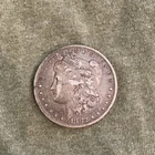1882 Morgan Silver Dollar, No Mint, F to VF.