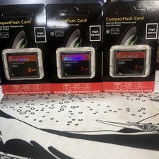 Extreme 2GB CompactFlash Card High Speed Full HD 3D Ready