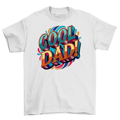 Cool Dad Vibes - Funny "Cool Dad" T-shirt for Fathers - 100% Cotton, Unisex Prin - Picture 5 of 46