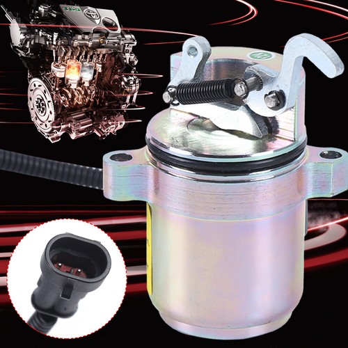 Elettrovalvola di arresto 12V per motore Deutz Bf3L2011/F4L2011/Tcd4L2011/Bf4L2011 - Foto 3 di 12