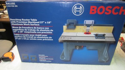 Bosch Ra1181 27 X 18 Inch Aluminum Fence Mdf Face Plates Benchtop