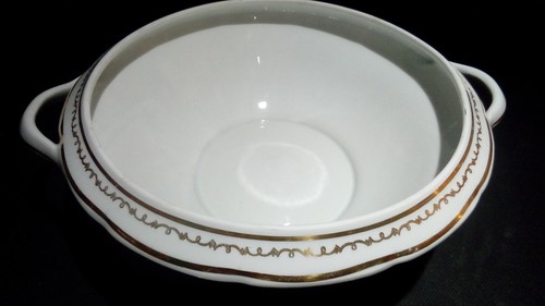 soupiere legumier porcelaine pate fine royal C G Cirot Gadouin Vierzon gibiers - Imagen 3 de 10