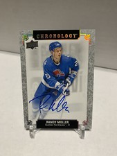 18/19 UPPER DECK CHRONOLOGY FRANCHISE HISTORY AUTOGRAPH Randy Moller #FHQURM
