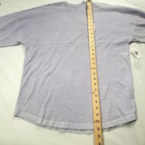 NWT Disneyland Resort Spirit Jersey Lavender Gray Small Glitter Logo - Picture 11 of 11