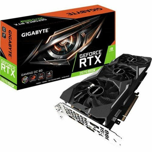 GIGABYTE NVIDIA GeForce RTX 2070 SUPER 8GB GDDR6 Graphics Card (GV-N207SGAMING OC-8GC)