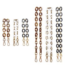 Replacement Women Acrylic Purse Metal Chain Strap Shoulder Crossbody Handbag Bag