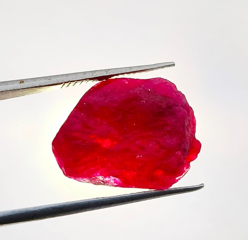 Natural Red Ruby Burma Ruby Rough Loose Gemstone H10 - Picture 3 of 16