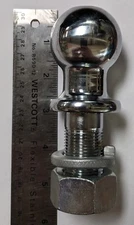 Reese Towpower 1-7/8" TRAILER HITCH BALL Chrome Standard 7402236 FREE SHIPPING