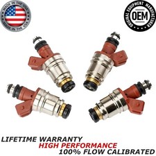 New Bosch Oem 4x Fuel Injectors Fits 1990-1994 Nissan D21 Pickup 2.4l I4 Js21-1