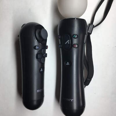 Sony PlayStation PS3/PS4 Move Motion Navigation Controllers