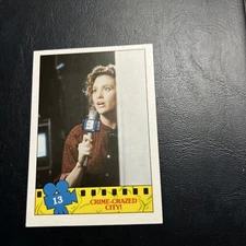 B4d Teenage Mutant Ninja Turtles Movie 1990 Topps #13 April Judith Hoag Crime