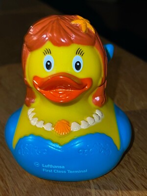 Lufthansa First Class Terminal! Ente, Rarität Special Edition Mermaid, neu