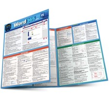 QuickStudy Microsoft Word 365: 2019 6-Page Laminated Reference Guide