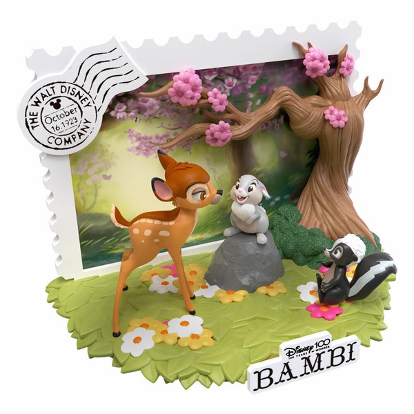 Disney - 100Th Anniversary D-Stage - Bambi Pvc Diorama Beast Kingdom-image