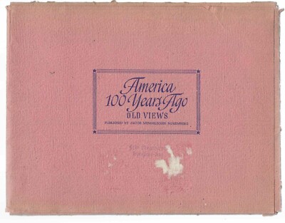 America 100 Years Ago Old Views Amerika USA Ansichten 1946