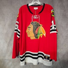 NWT Mitchell & Ness 1960 Chicago Blackhawks Bobby Hull 16 Jersey Mens L $200
