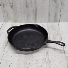 Vintage LODGE C12SK Cast Iron Skillet 12" Made In USA
