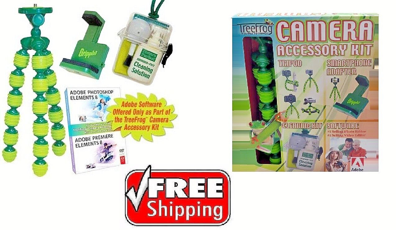 Adobe TreeFrog Camera Accessory Kit - NEW SEALED - Ships FREE in USA671196193861