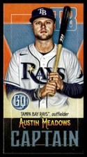 2020 Topps Gypsy Queen Captain Minis Austin Meadows Tampa Bay Rays #CM-AM