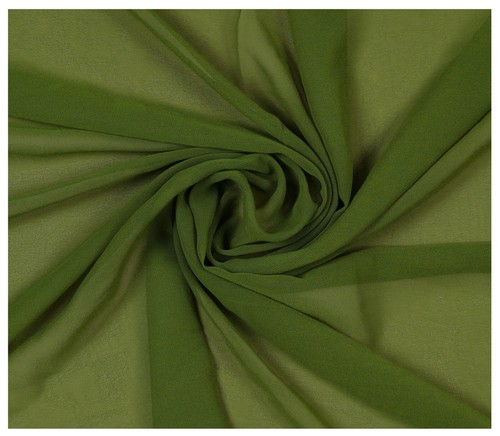 Chiffon Fabric by Yard 45" Wide Sewing Dress Scarf Craft DIY Wedding Party Décor - Picture 52 of 77
