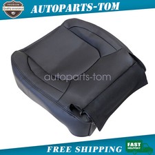 Driver Bottom Leather Seat Cover Black For 2004 2005 Dodge Ram Laramie