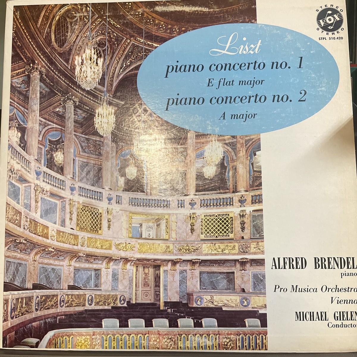 Liszt~Piano Concerto No. 1~Piano Concerto No. 2~Alfred Brendel~VOX