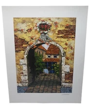 Viktor Shvaiko  Original Serigraph Pencil Signed Numbered 67/100