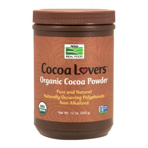 Cocoa Powder Certified Organic 12 oz By Now Foods - Picture 1 of 1