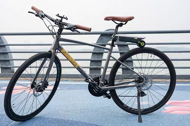 Kit conversione bici elettrica 18V motore brushles Friction Drive eBike 50km fai da te HX foto 5