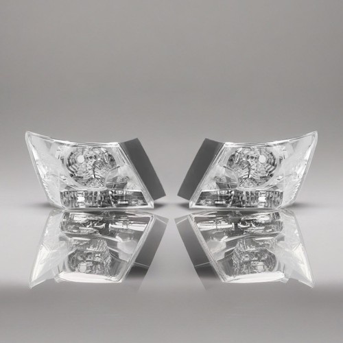 Tail Lights For 2008-2012 Honda Accord Sedan Clear Lens Brake Signal Lamps Pair - Picture 6 of 9