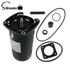 New Swimming Pool Motor USQ1102 Square Flange 1HP Up-Rated 48Y Capacitor Start