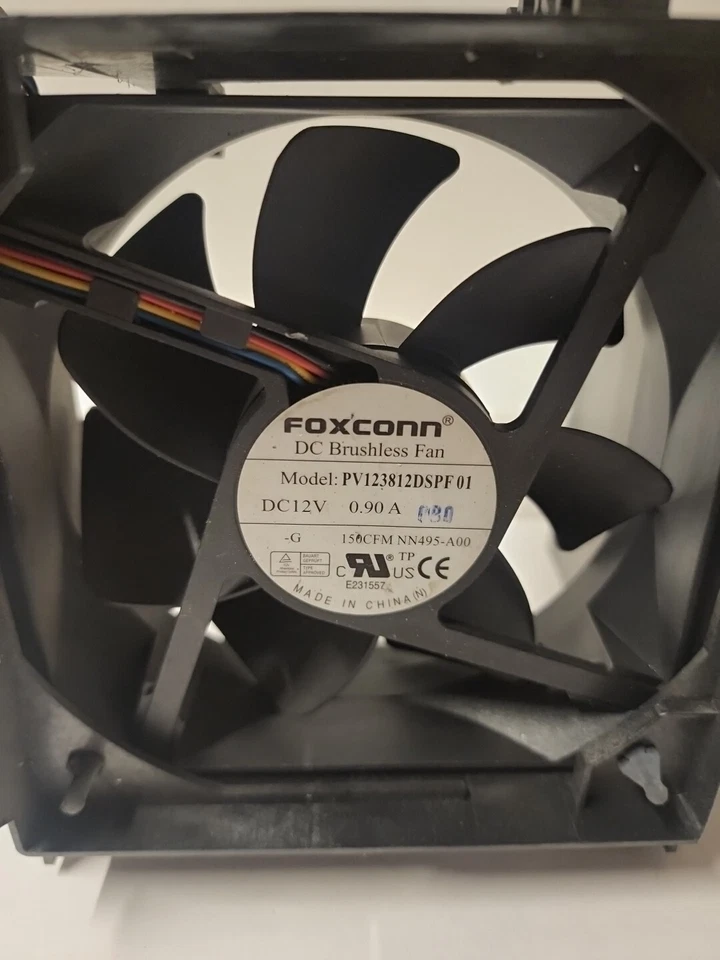 Dell Optiplex Tower Fan & Shroud Model:PV123812DSPF DC 12V 0.90A Foxconn G9096 - Image 2 of 4