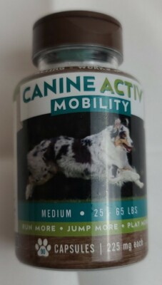 CANINE ACTIV Mobility Supplement for Dogs for Exercise and Activity (SEE DETAILS