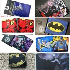 Multi Style Batman Boys Men Wallet New Superhero Cartoon Free Tracking