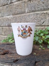 Antique Cresware Beaker. Cushendall Antrim Ireland