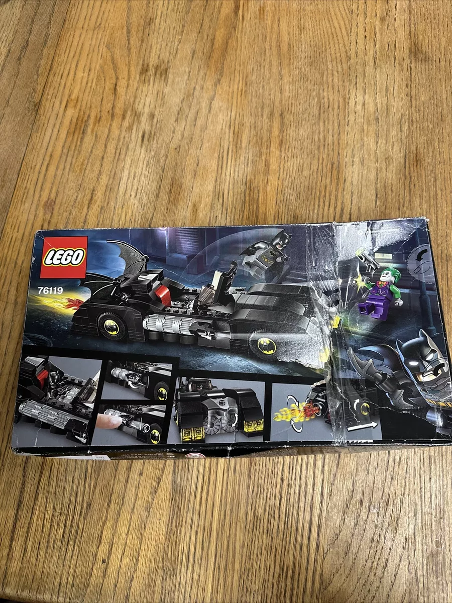 LEGO DC Comics Batmobile: Pursuit of The Joker 76119 Superhero Building Set