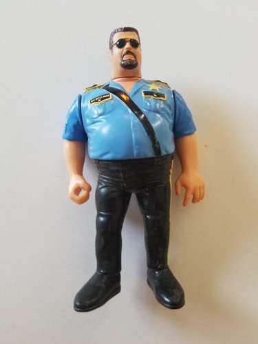 BIG BOSSMAN HASBRO 1990 WWF WWE Titan Sports Hasbr...