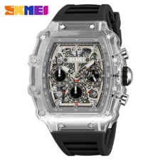SKMEI Brand Watch Men Military Wristwatch Fashion Boy Girl Rectangle Sport Watch
